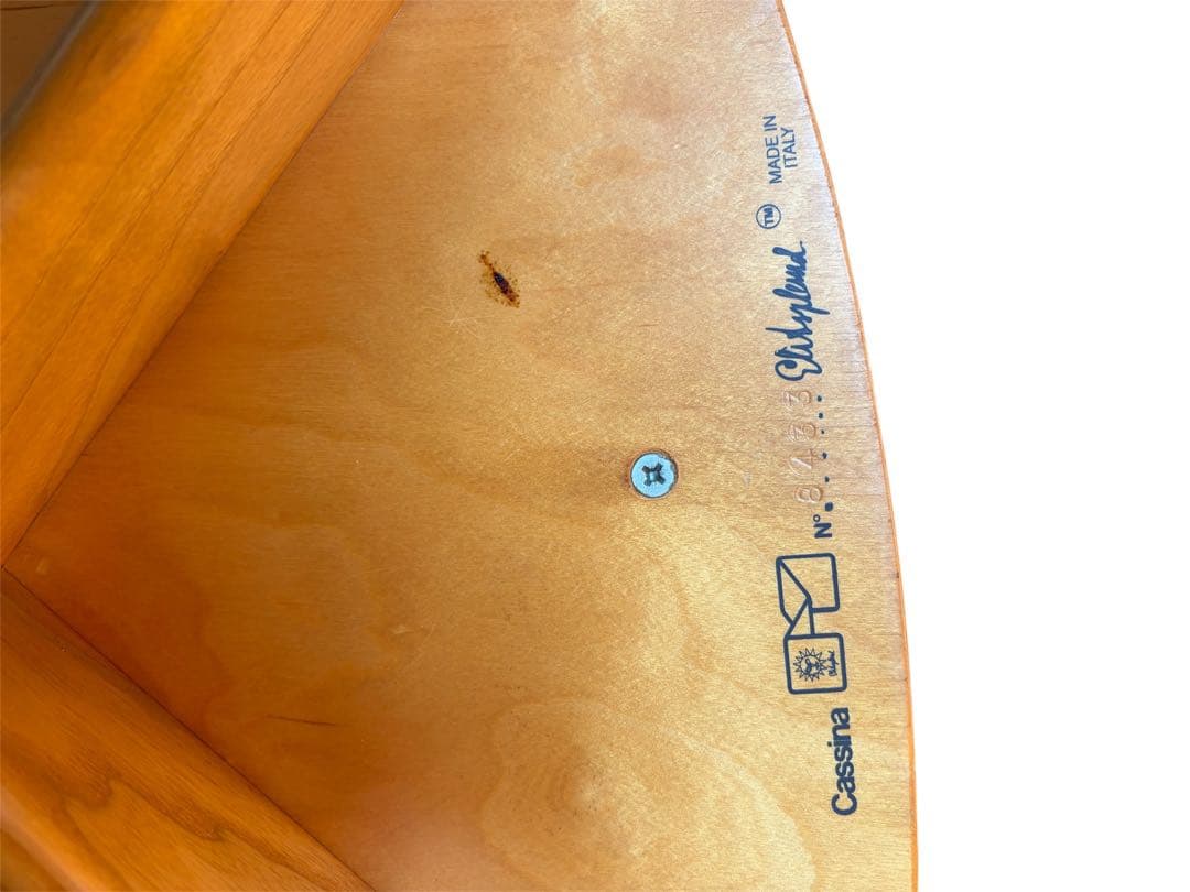 カッシーナ 501 ヨーテボリ GOTEBORG チェア　革コニャック