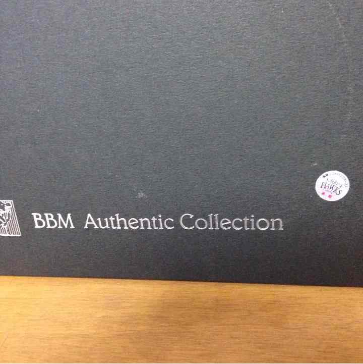 ソフトバンクフォークス松田 100H記念フォト （直筆サイン入