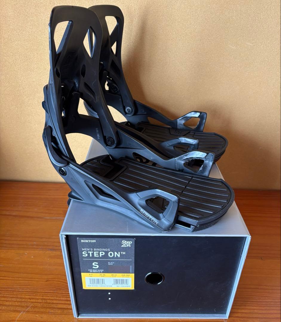 Burton STEP ON ビンディング Sサイズ ブラック送料込み