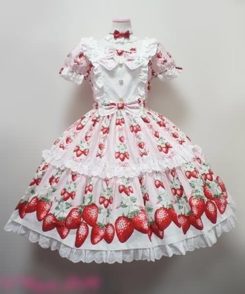 angelic pretty Berry Gardenティアードワンピース