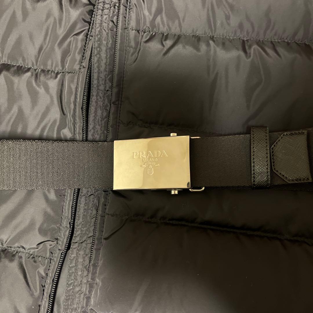 PRADA ブラック ダウンジャケット 42