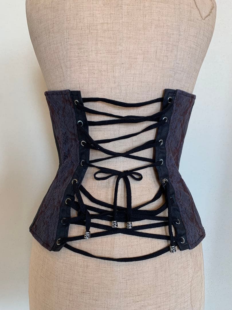 ブラック コルセット ベルト　キューティーフラッシュ