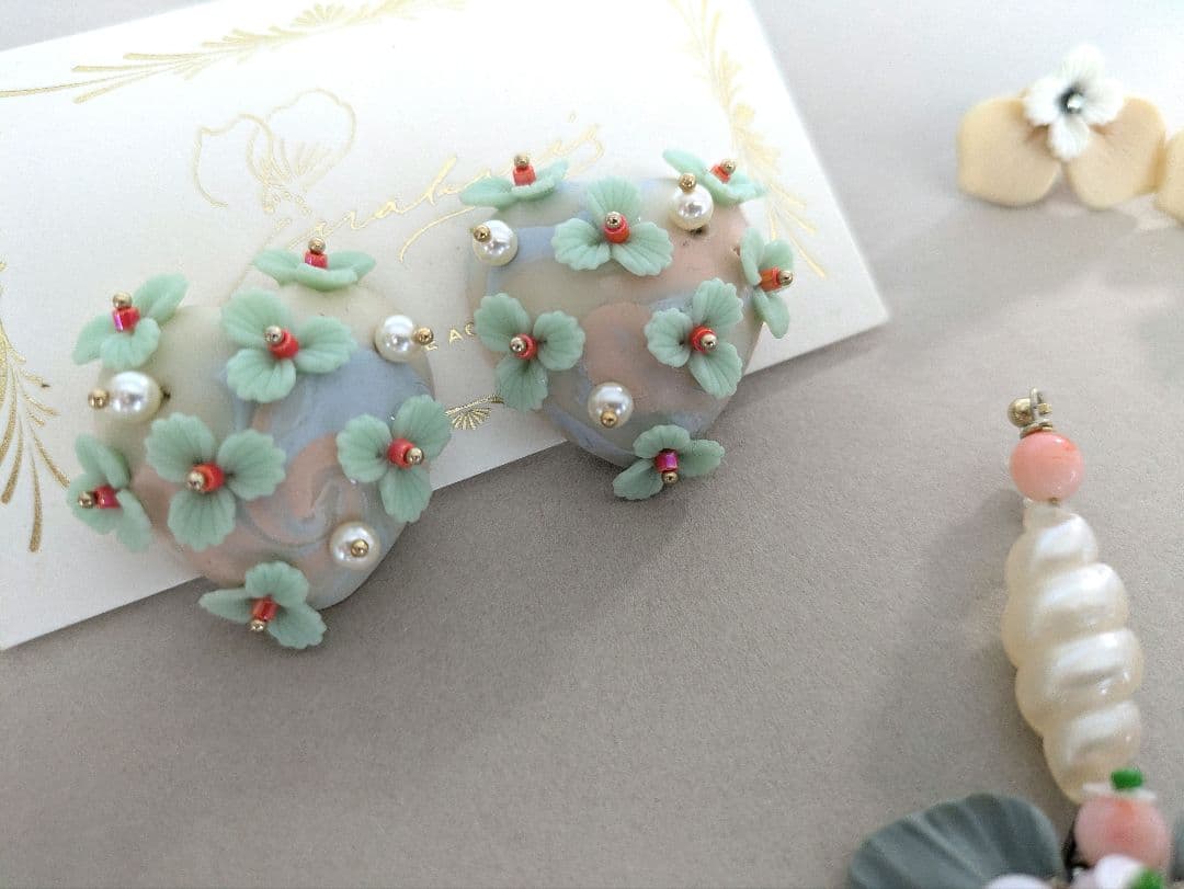 makaris マカリス　ピアス３点セット