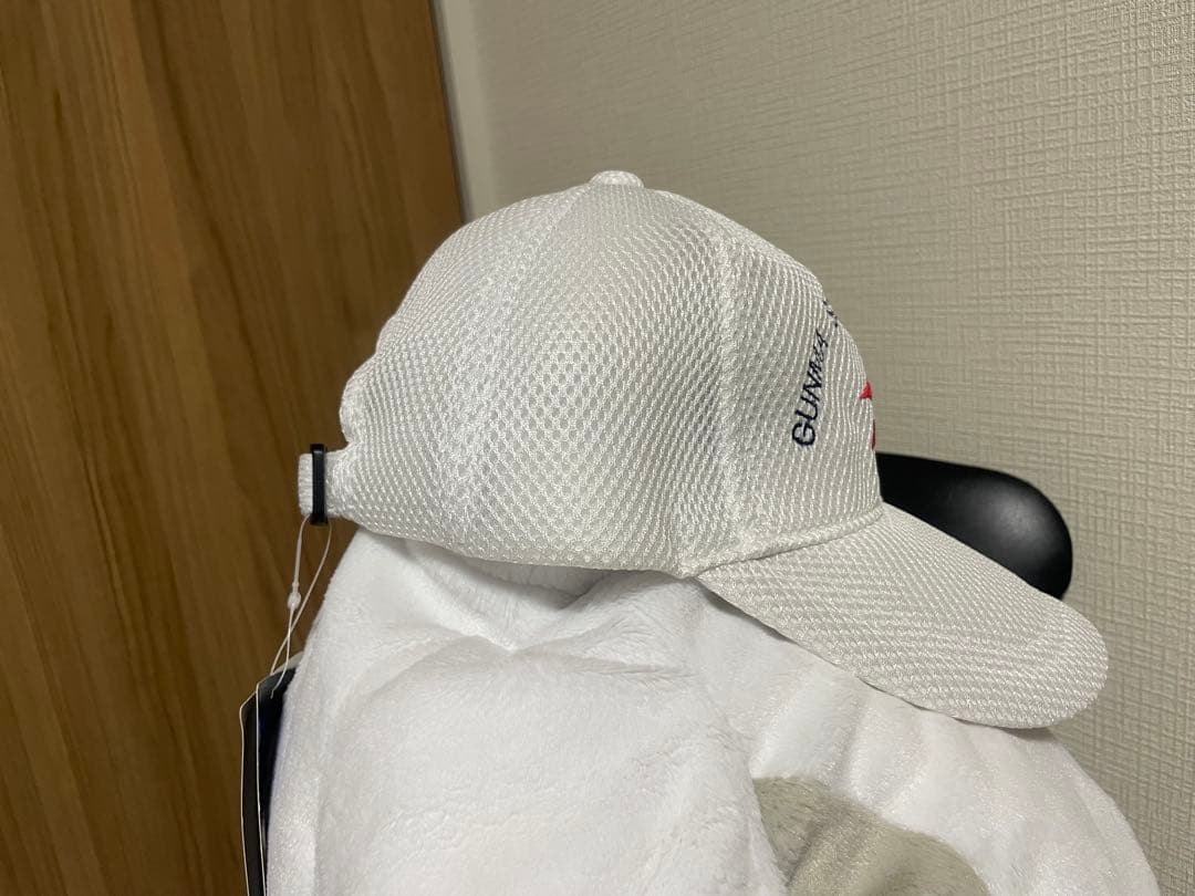 ミズノ ソフトテニス 非売品 選手 キャップ MIZUNO 群馬代表 支給 限定