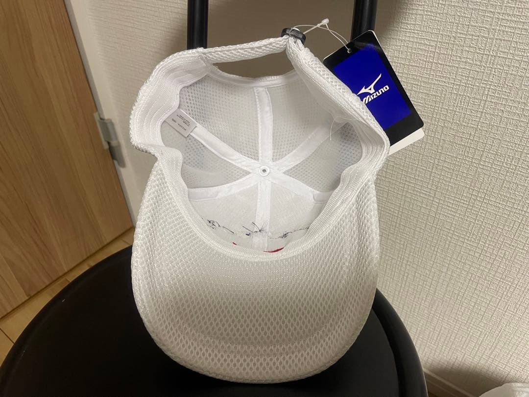 ミズノ ソフトテニス 非売品 選手 キャップ MIZUNO 群馬代表 支給 限定