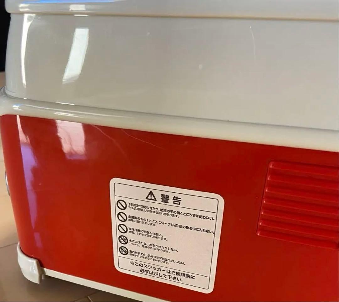 （非売品）（未使用）フォルクスワーゲン　トースター　レッド