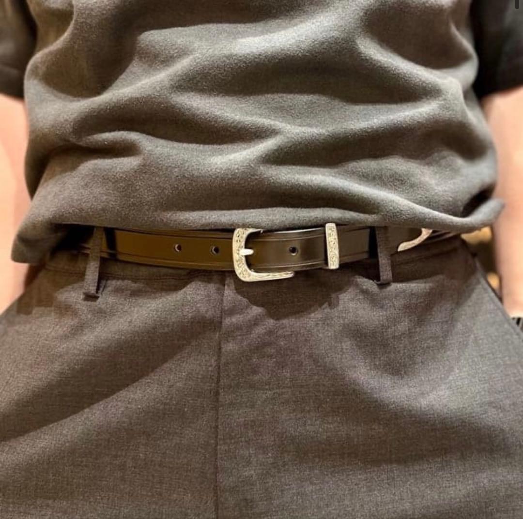 【BEAMS 別注】TORY LEATHER / Creased Belt 限定