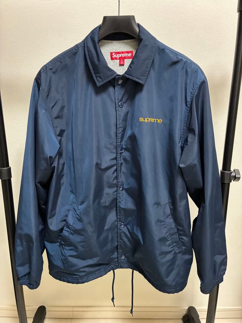 Supreme NYC Coaches Jacket ネイビー 紺M