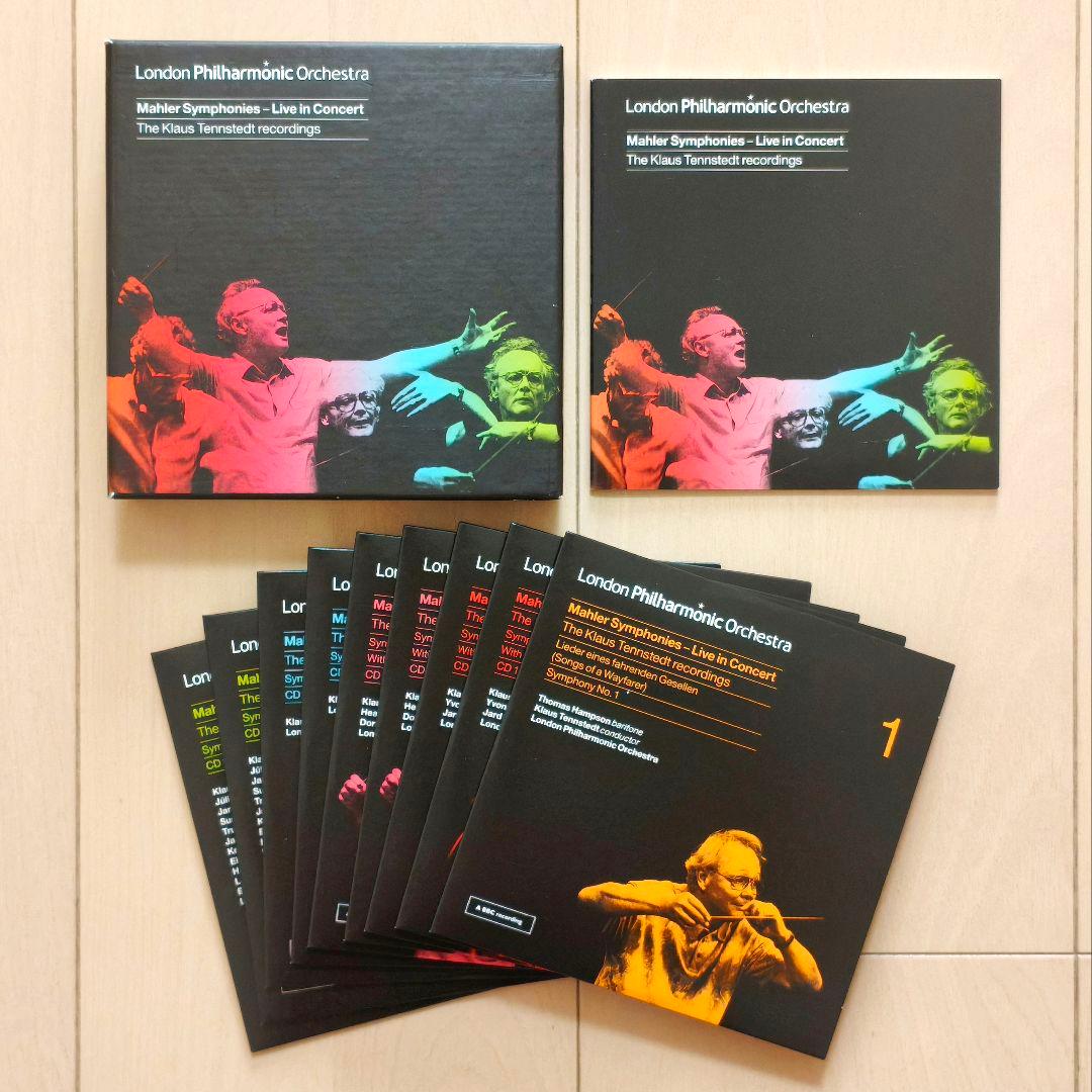 希少 テンシュテット＆LPO マーラー ライヴ 9CD
