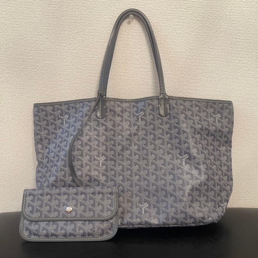 GOYARD ゴヤール サンルイPM グレー【正規品】