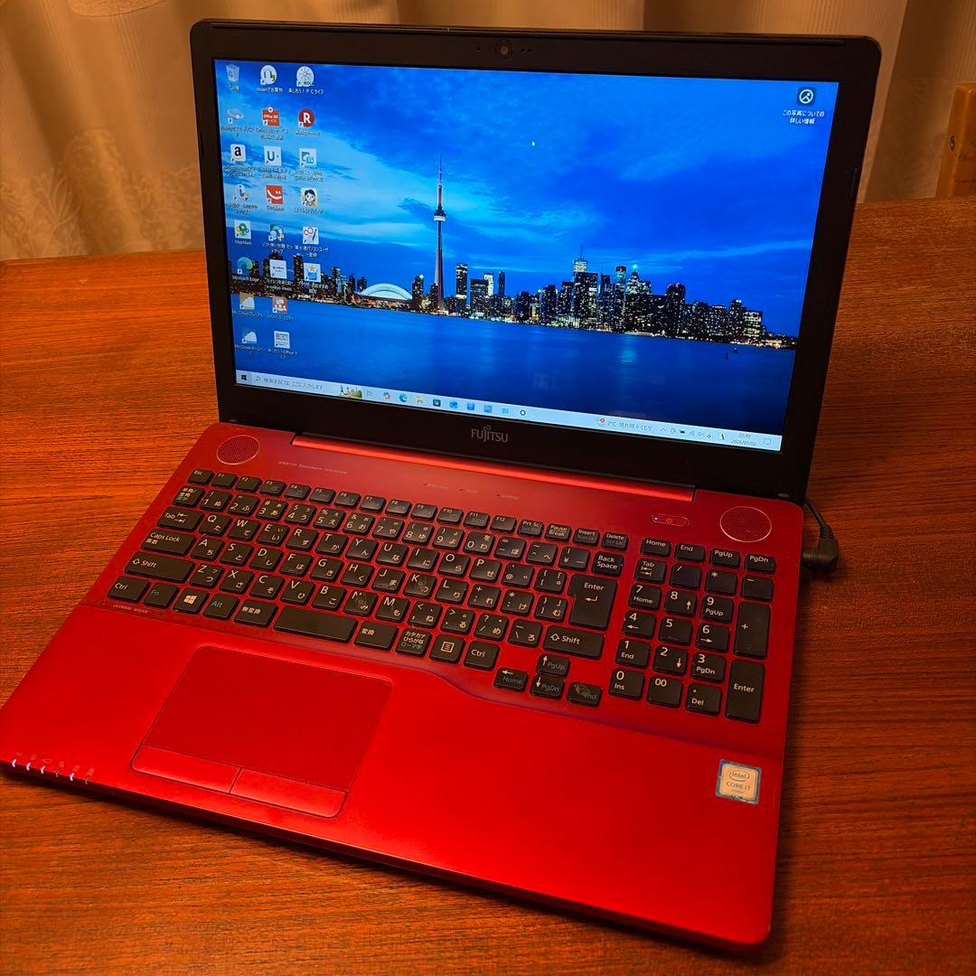 富士通 AH53/X 1TB SSD corei7 Office付き