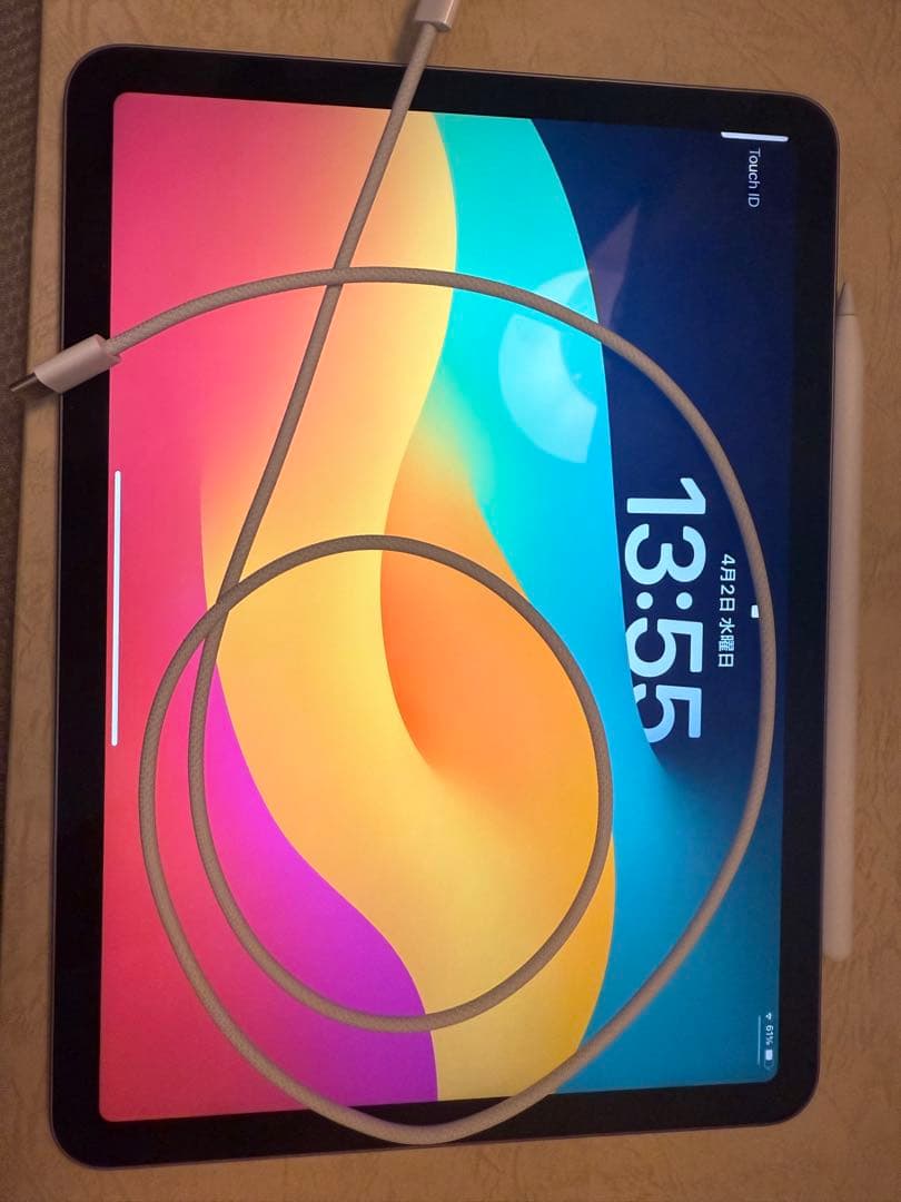 iPadAirM2 128G11インチ本体 Apple Pencil Pro付き