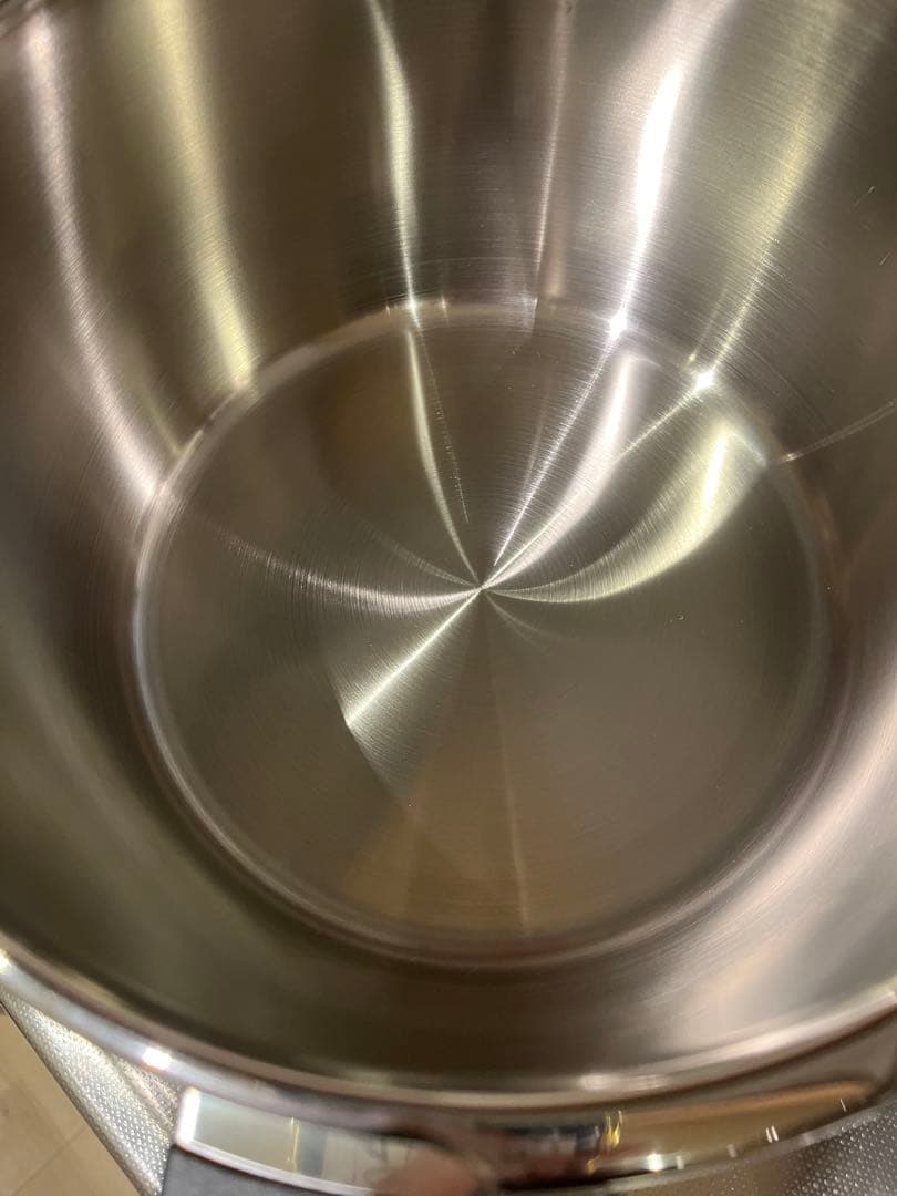 未使用フィスラーロイヤル圧力鍋　ガラス蓋付き