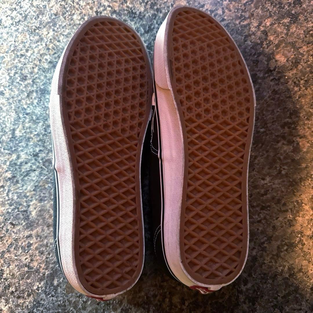 VANS AUTHENTIC CHECKER FLAME スニーカー