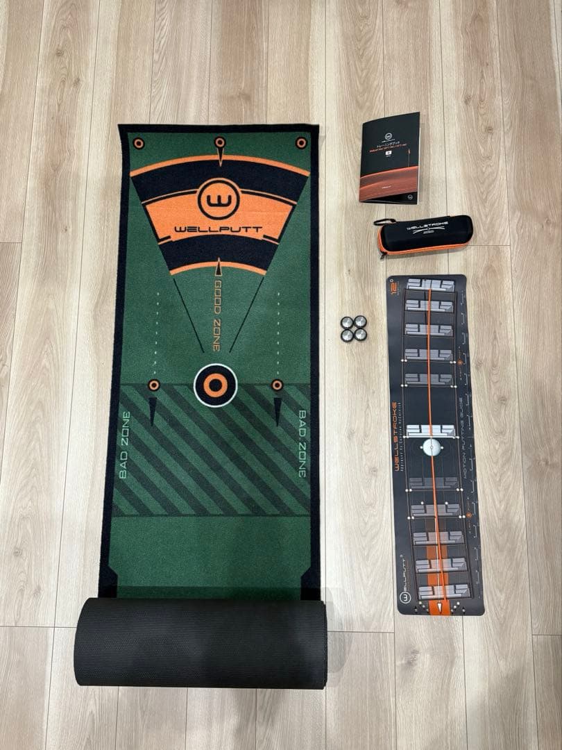 wellputt 4m / wellstroke / indoortee 3点