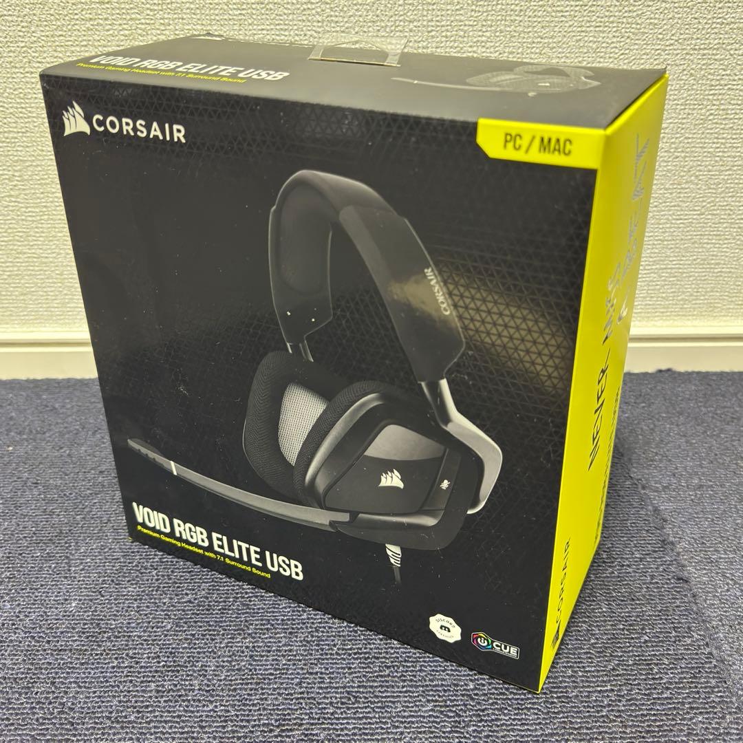 新品 CORSAIR VOID RGB ELITE ゲーミング ヘッドセット