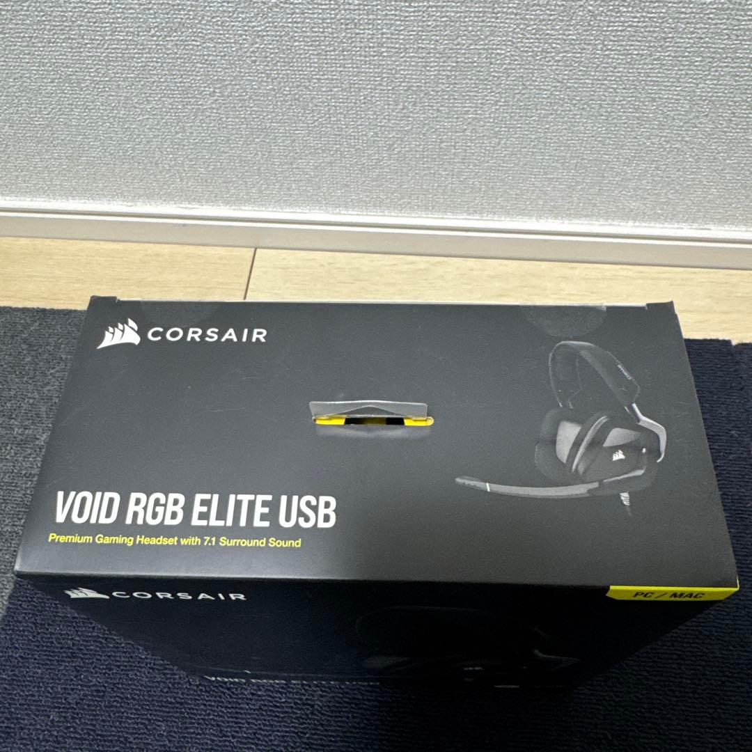 新品 CORSAIR VOID RGB ELITE ゲーミング ヘッドセット