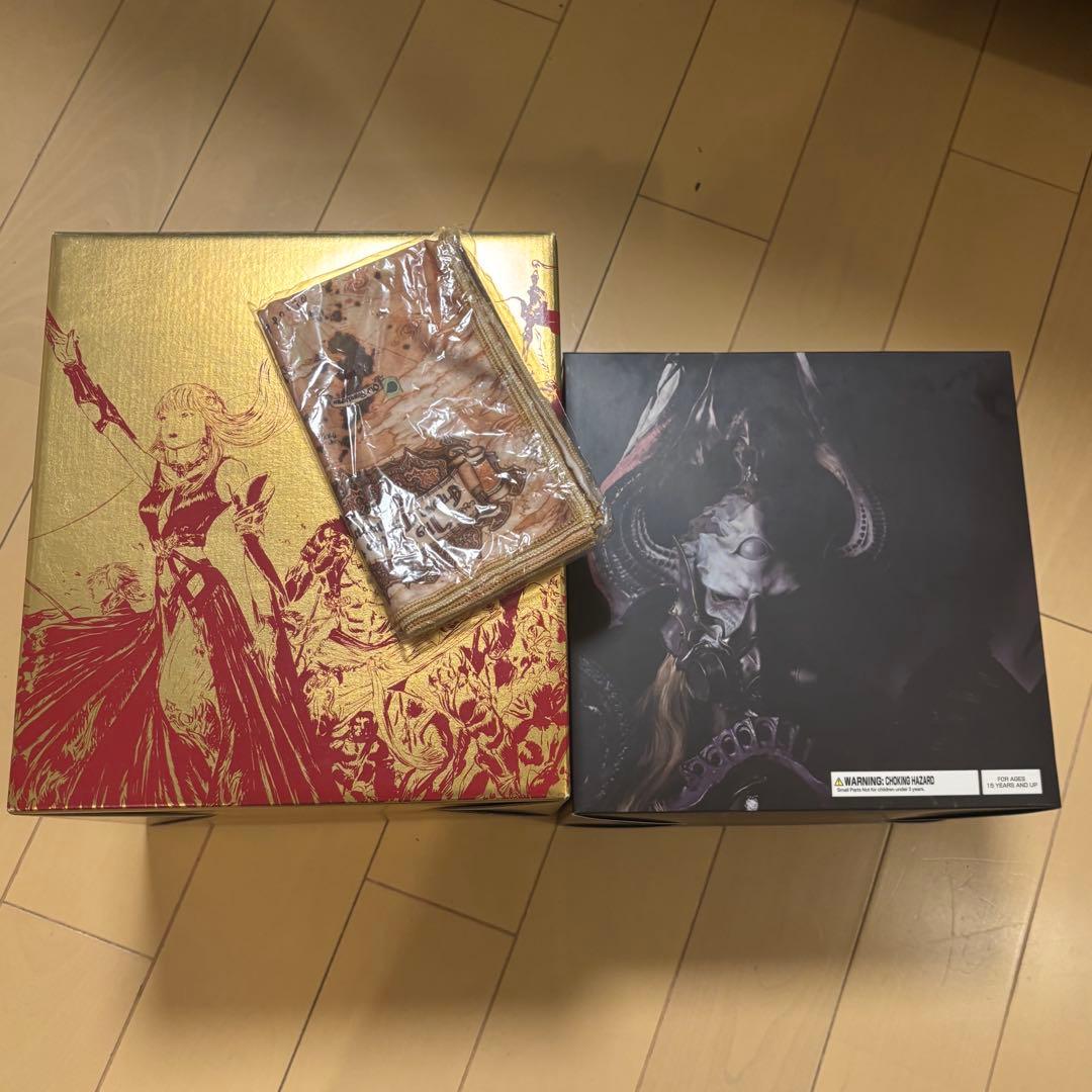 FF XIV ゼノス・イェー・ガルヴァス フィギュア&ワールドマップ