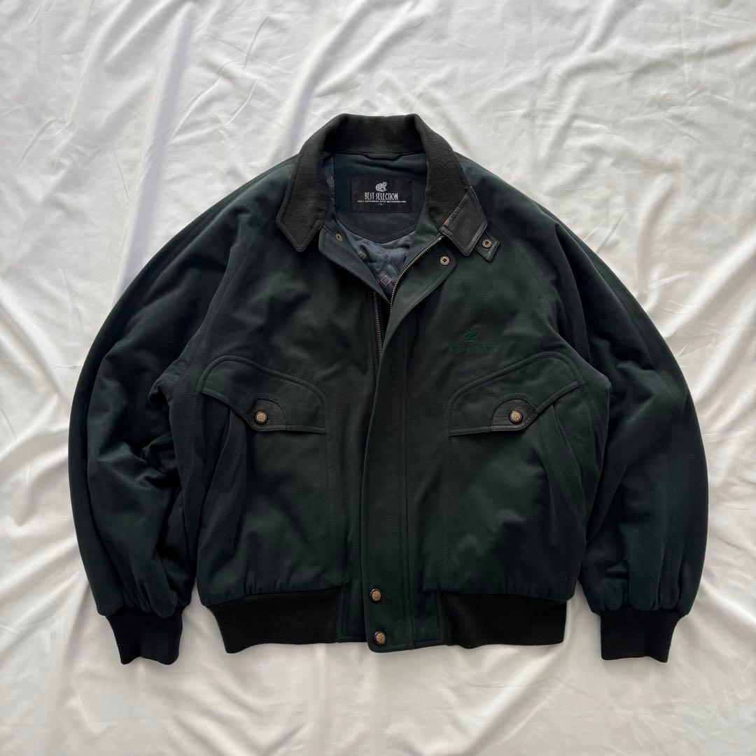 00’s vintage スエード調ブルゾン 短丈 アメカジ シティーボーイ