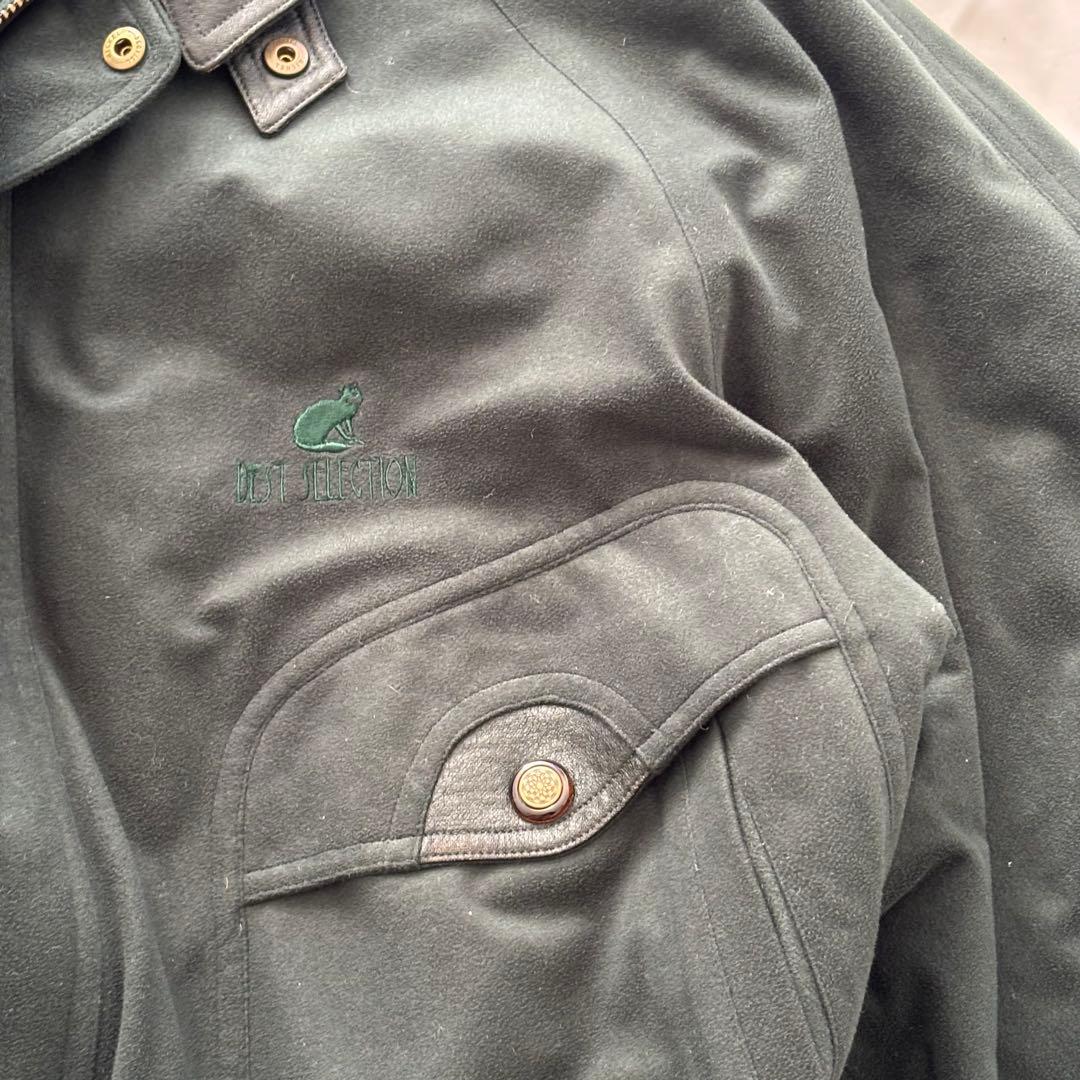 00’s vintage スエード調ブルゾン 短丈 アメカジ シティーボーイ