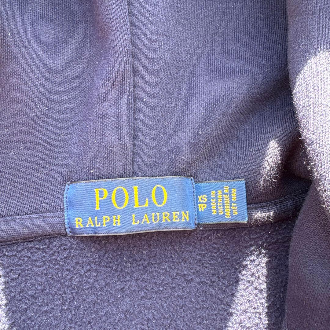 Polo Ralph Lauren ジップパーカー ネイビー 短丈