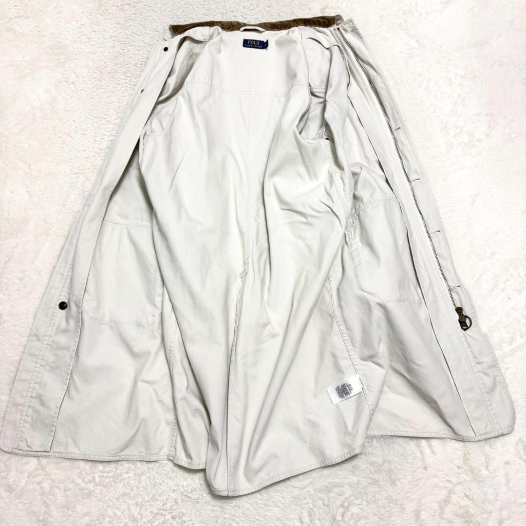 ポロラルフローレン ロゴ入 フィールドコート ダスターコート 大草直子さん 着用