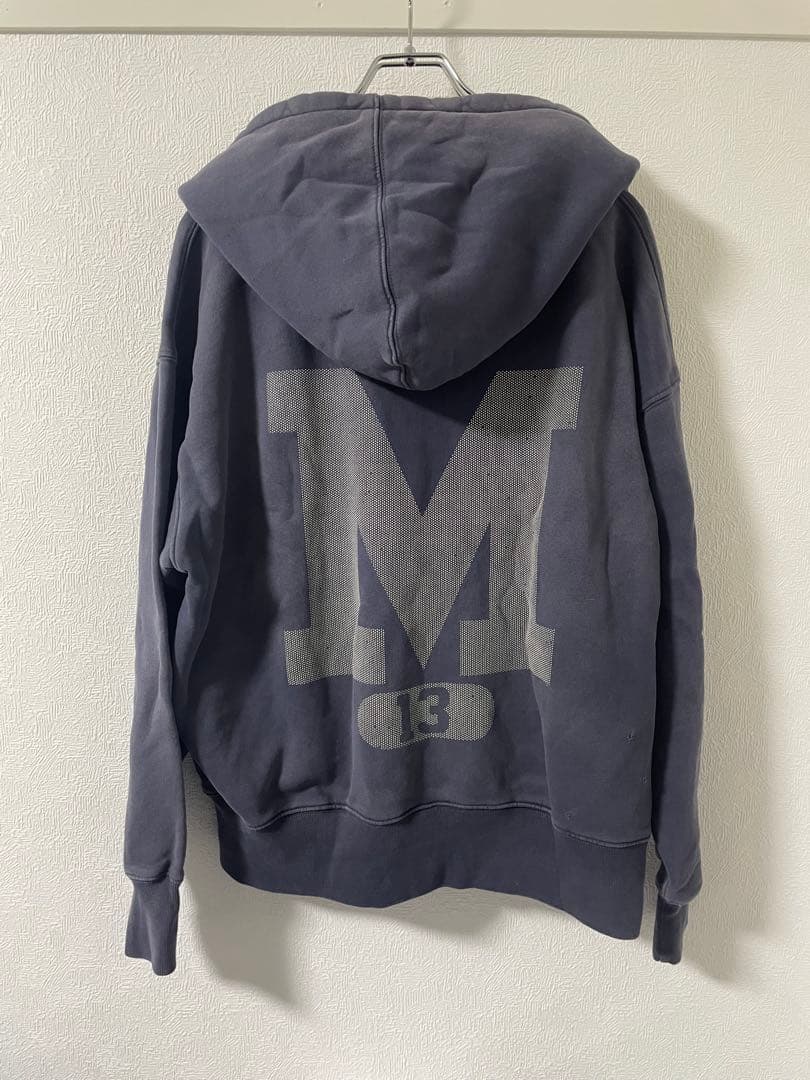 SAINT セントマイケル ベルベルジン パーカー ネイビー 紺 L キムタク着