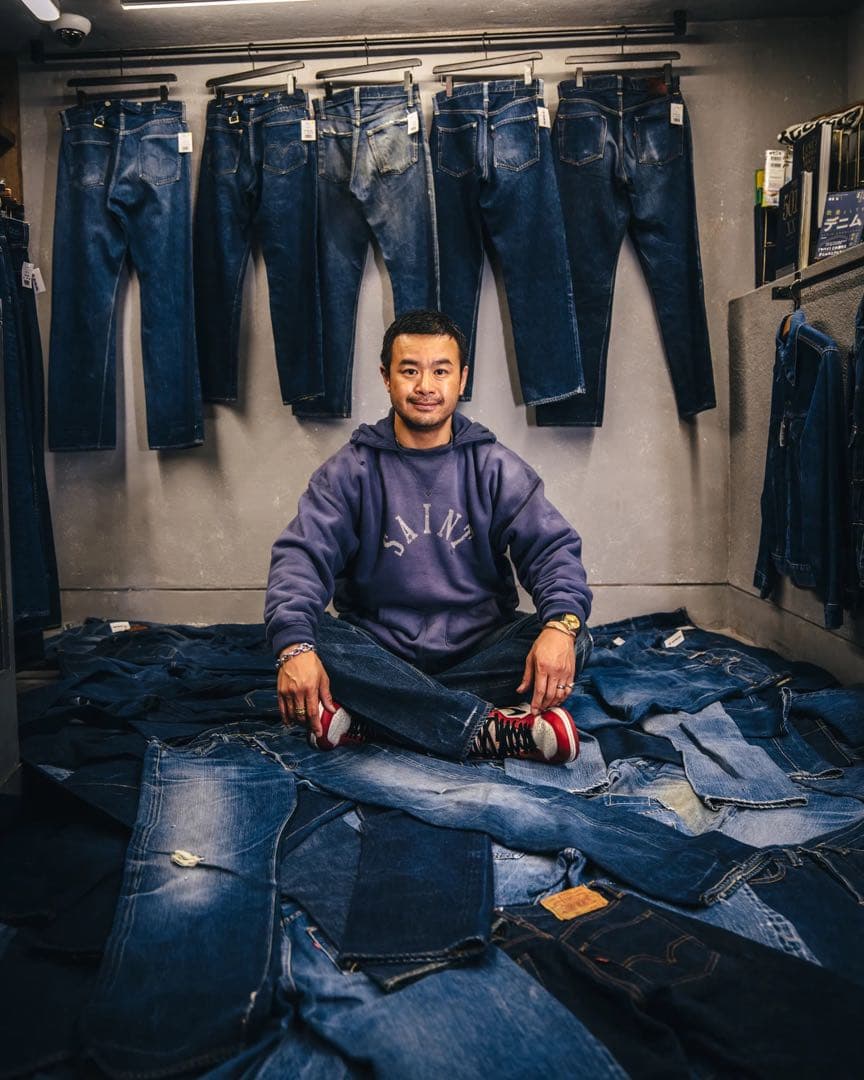 SAINT セントマイケル ベルベルジン パーカー ネイビー 紺 L キムタク着