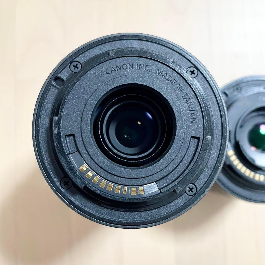 美品　Canon EOS Kiss M ダブルレンズキット SDカード　送料無料