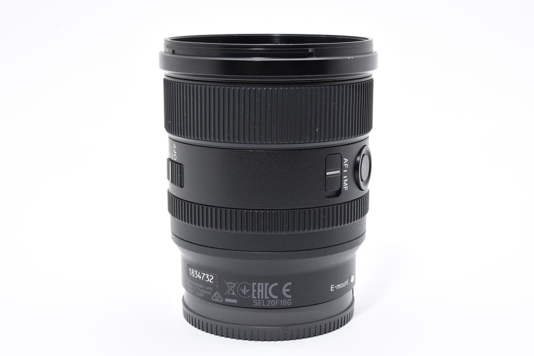 レンズ(単焦点) SONY FE 20mm F1.8G SEL20F18G 0355