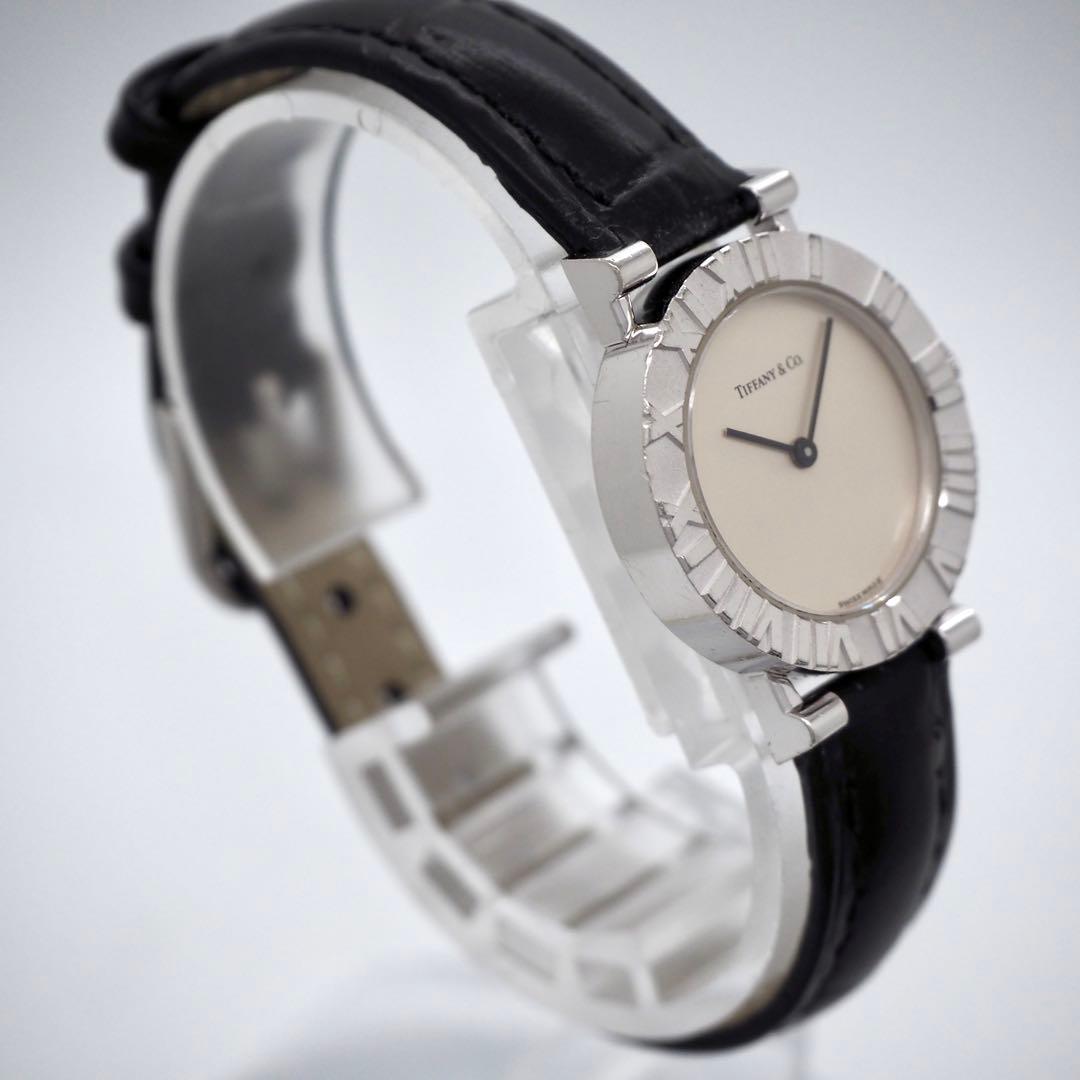 343 稼働　ティファニー　時計　L0640 アトラス　レディース　SV925