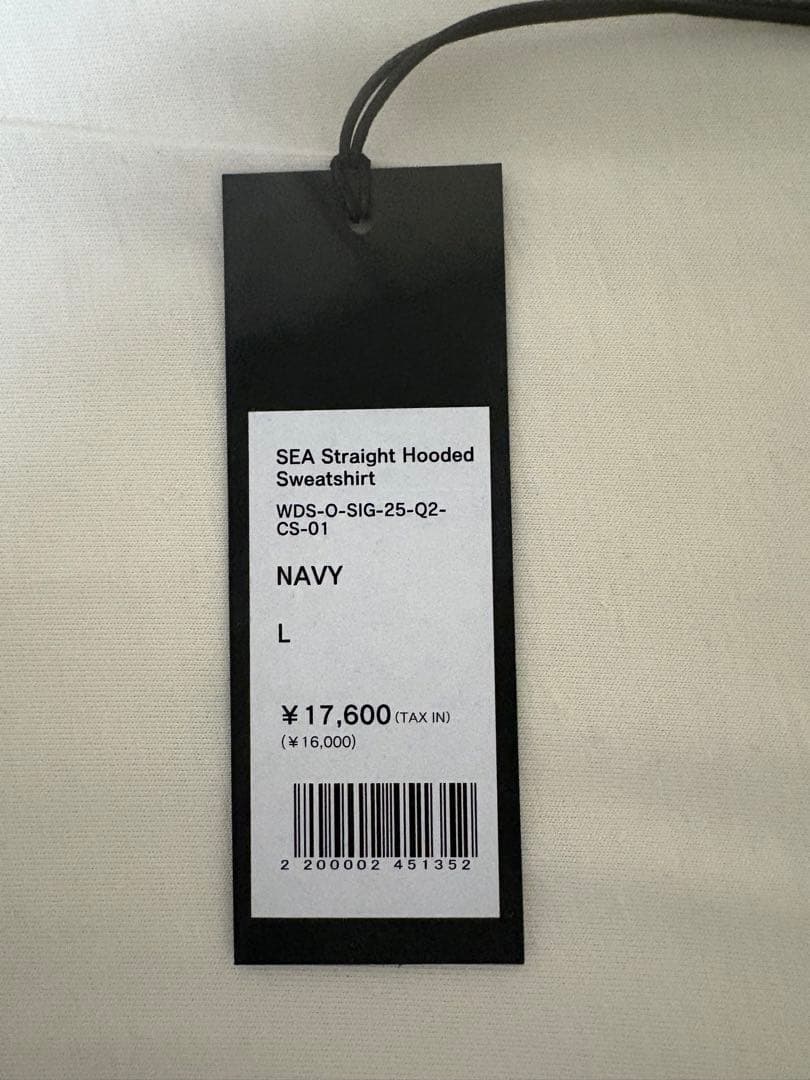 WIND AND SEA ・Straight Hooded Sweatshirt