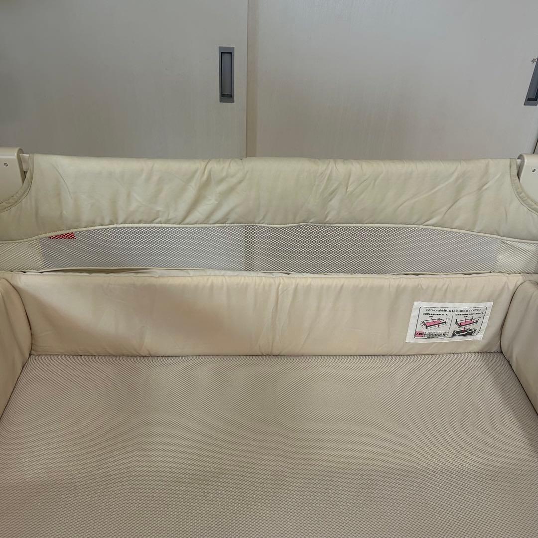 【完品・美品】Aprica ココネル エアー ベビーベッド 折りたたみ