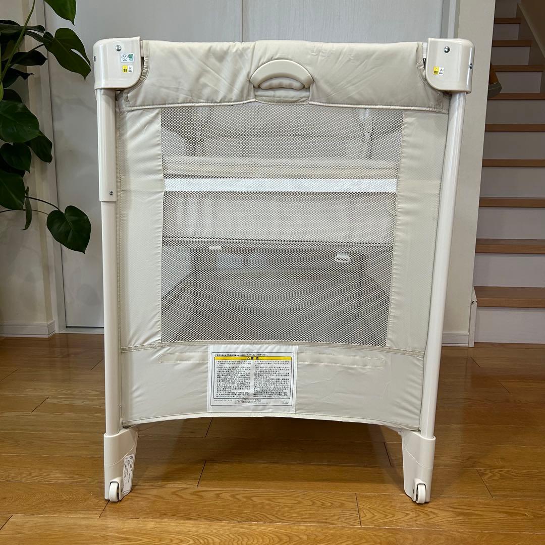 【完品・美品】Aprica ココネル エアー ベビーベッド 折りたたみ