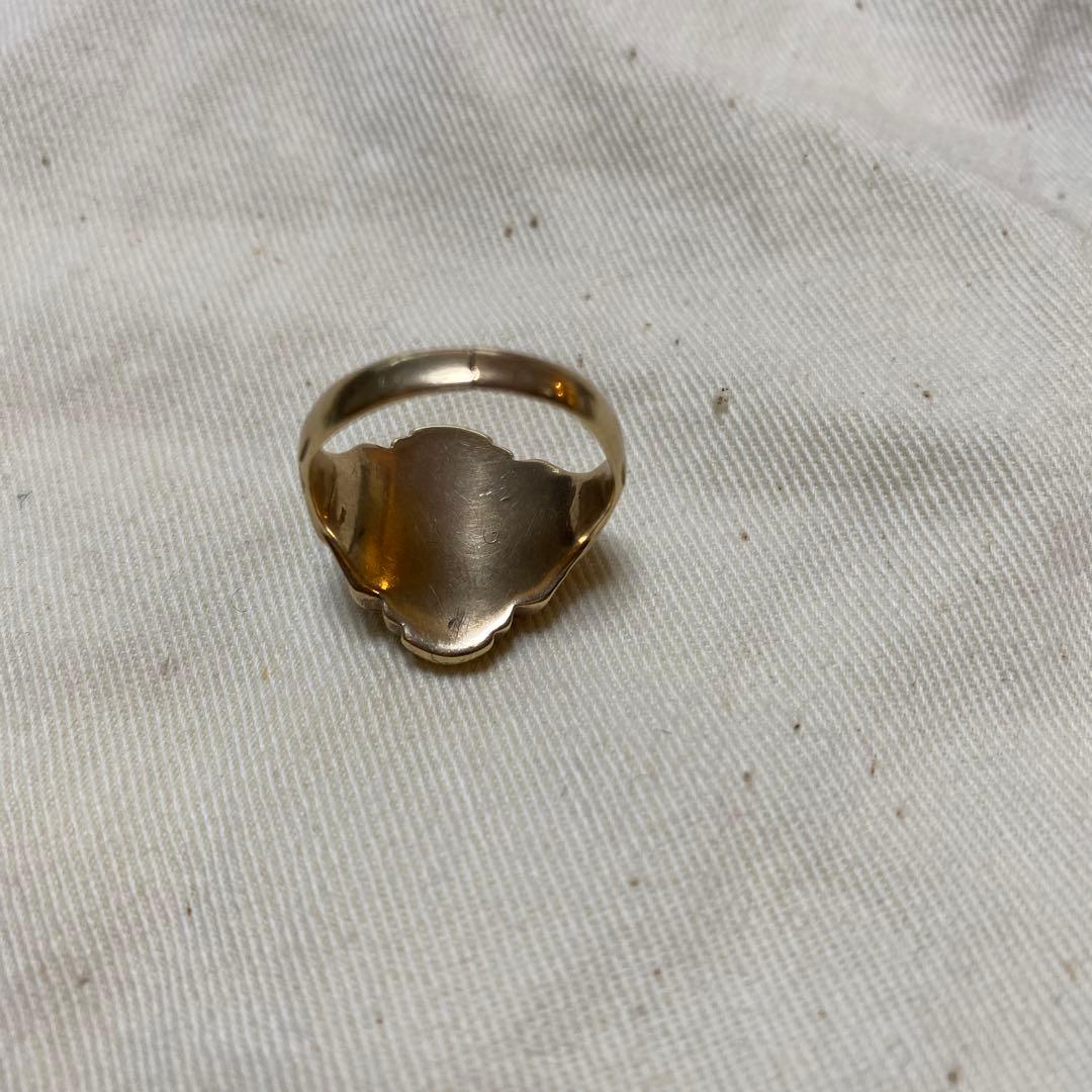 装飾的な彫刻のクラシックリング指輪