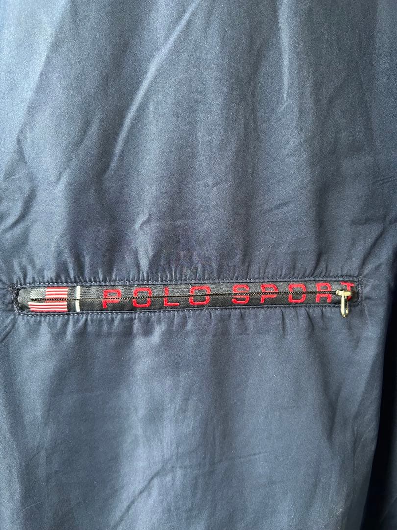 90sPOLOSPORTナイロンジャケット ポロスポーツ パッカブルラルフXXL