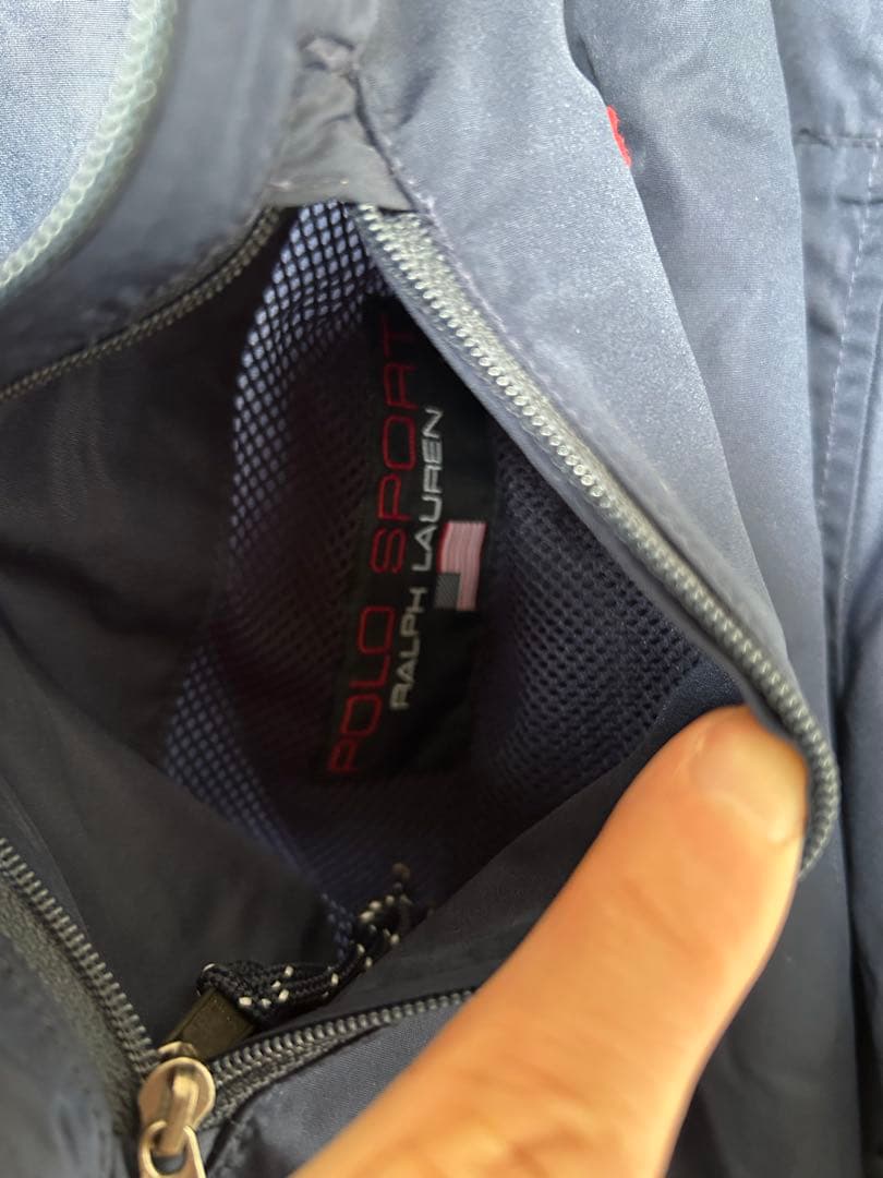 90sPOLOSPORTナイロンジャケット ポロスポーツ パッカブルラルフXXL