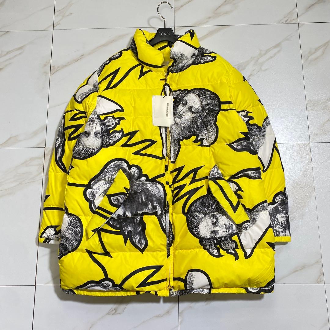 新品♡ジュンコシマダ 20-21AWパリコレモデル 肉厚ダウンジャケット 彫刻