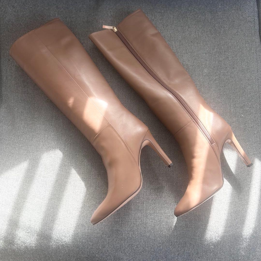 未使用❤️セブントゥエルブサーティー　レザー美脚ロングブーツニコちゃんさま