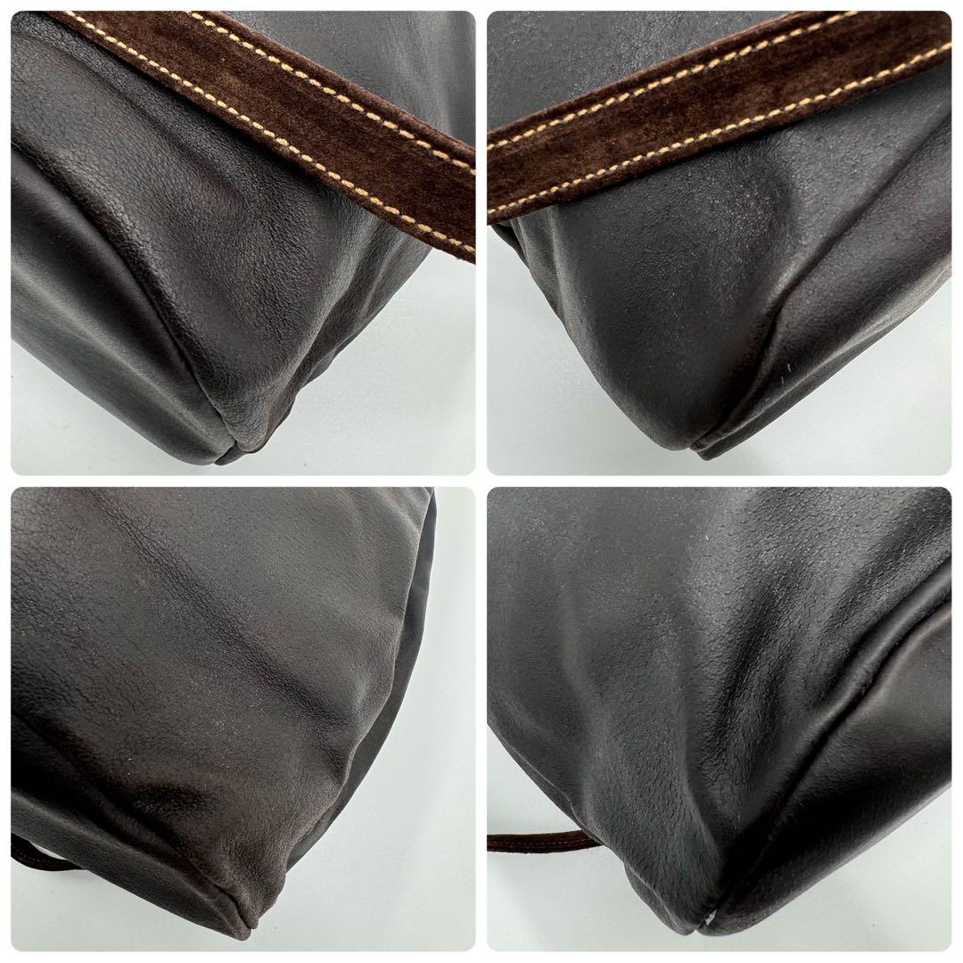 FENDI フェンディ レザー スエード 2way リュックサック トートバッグ