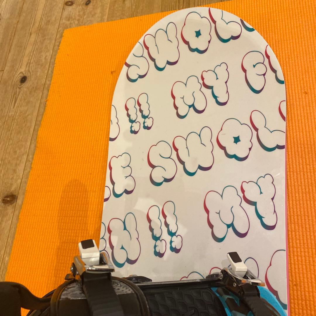 スノーボード　3点セット　ブーツ24㎝　キッズ　138