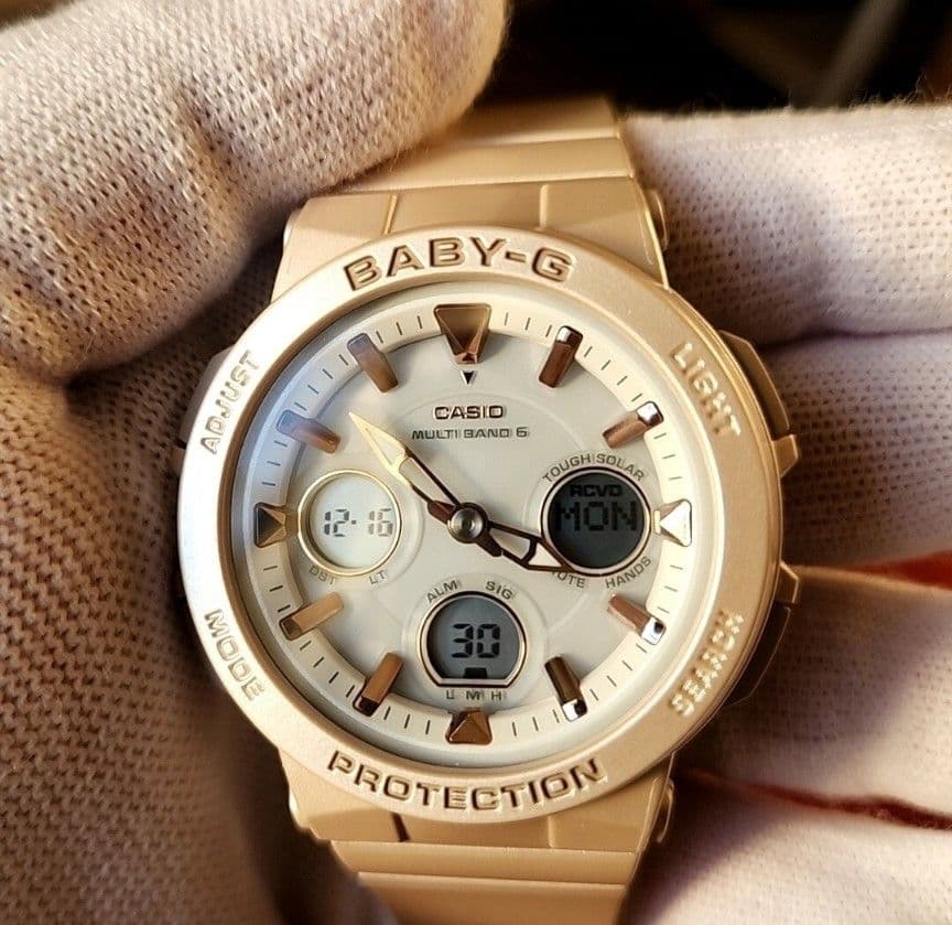 ★CASIO Baby-G タフソーラー 電波時計 腕時計 レディース