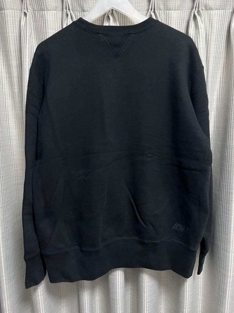 LOOPWHEELER ループウィラー　両Ｖ　スウェット　ブラック M