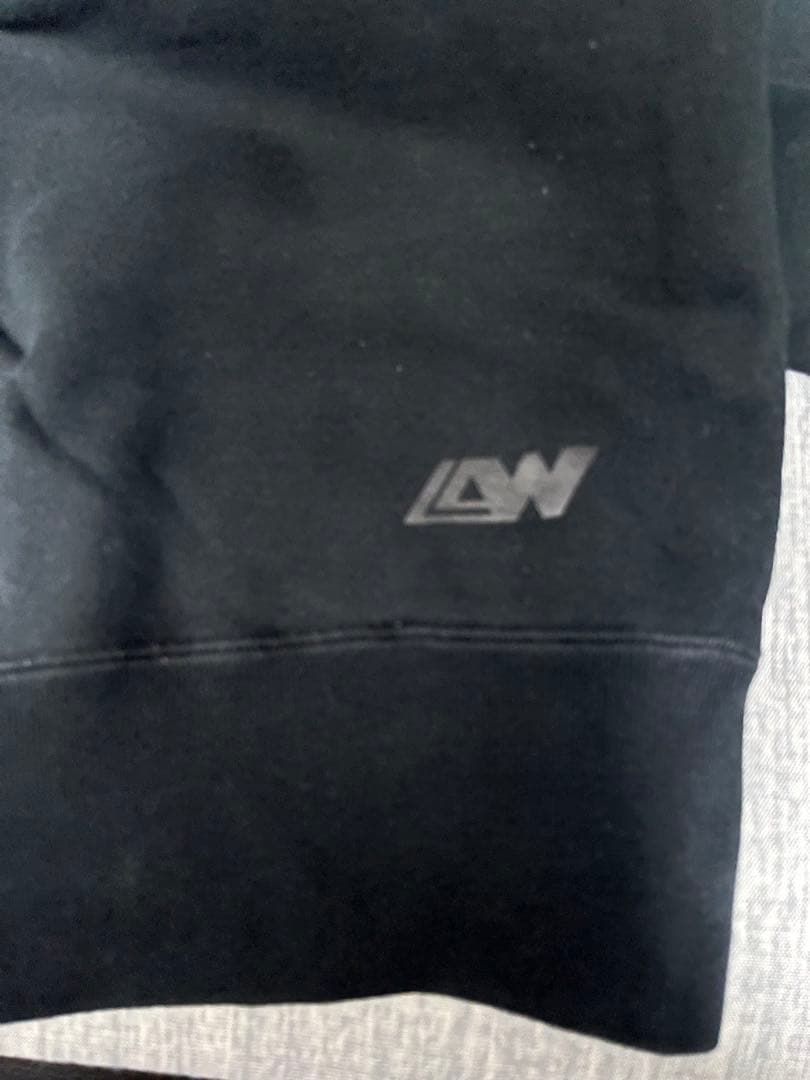 LOOPWHEELER ループウィラー　両Ｖ　スウェット　ブラック M