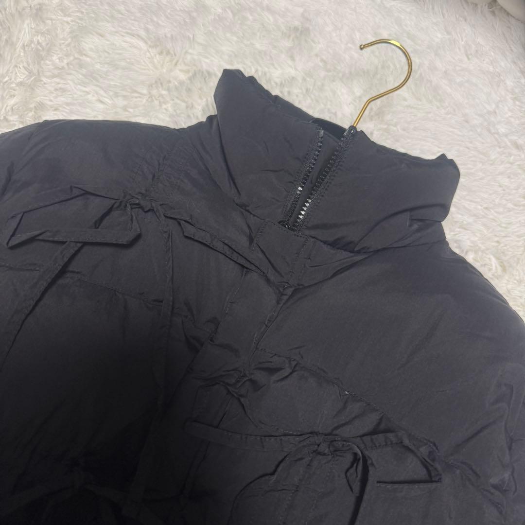 美品 Sinoon リボンディティールダウンジャケット 定価4.9 韓国人気