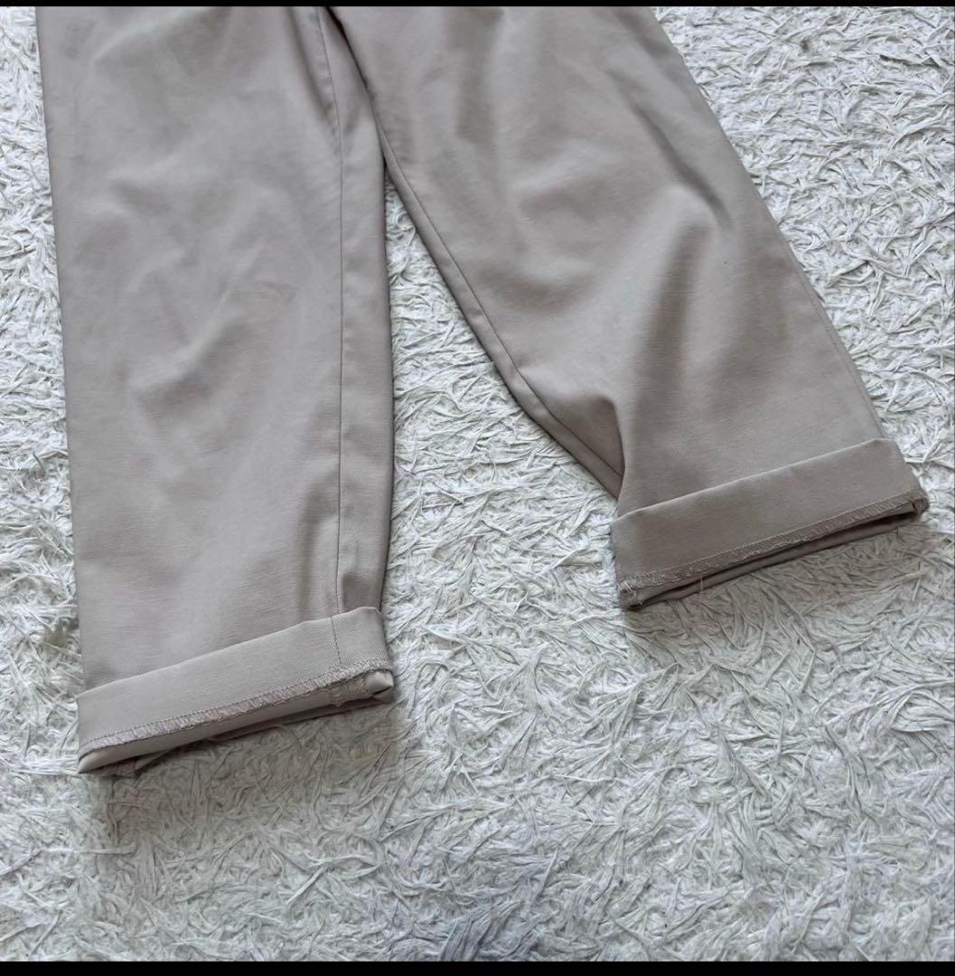 美品 プラステ リネンブレンド　ダブルジャケット セットアップ 洗える XS