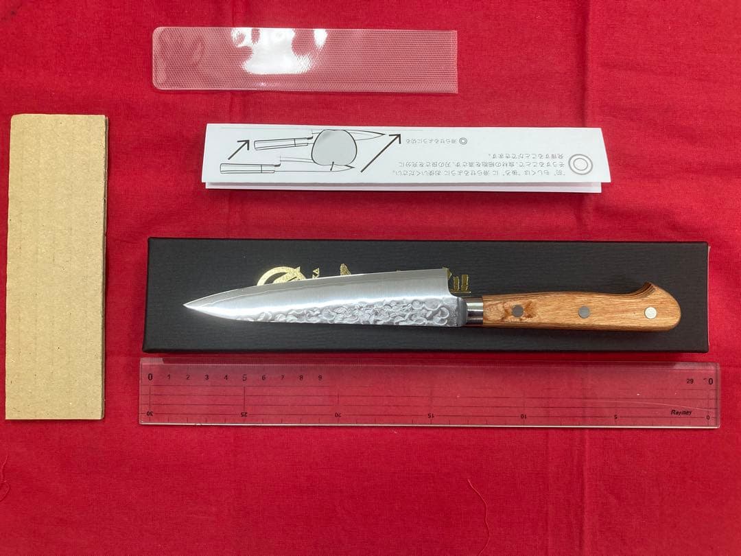 高村刃物 高村作 ペティ130㎜ クロマックス鋼 未使用品