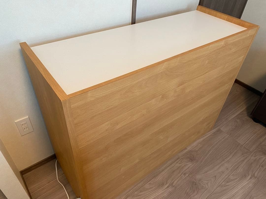 アルダー天然木人工大理石トップ間仕切りカウンターディノス　堀田木工