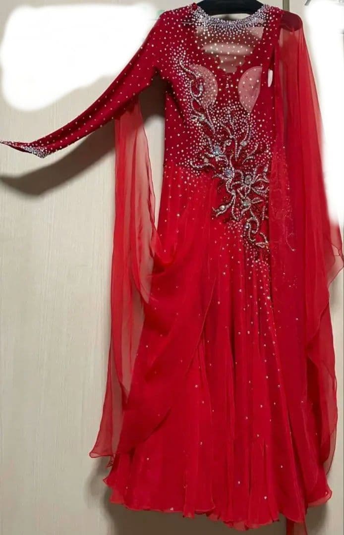 ATELIER HIROKO YAMAGUCHI社交ダンスドレス Lモダンドレス