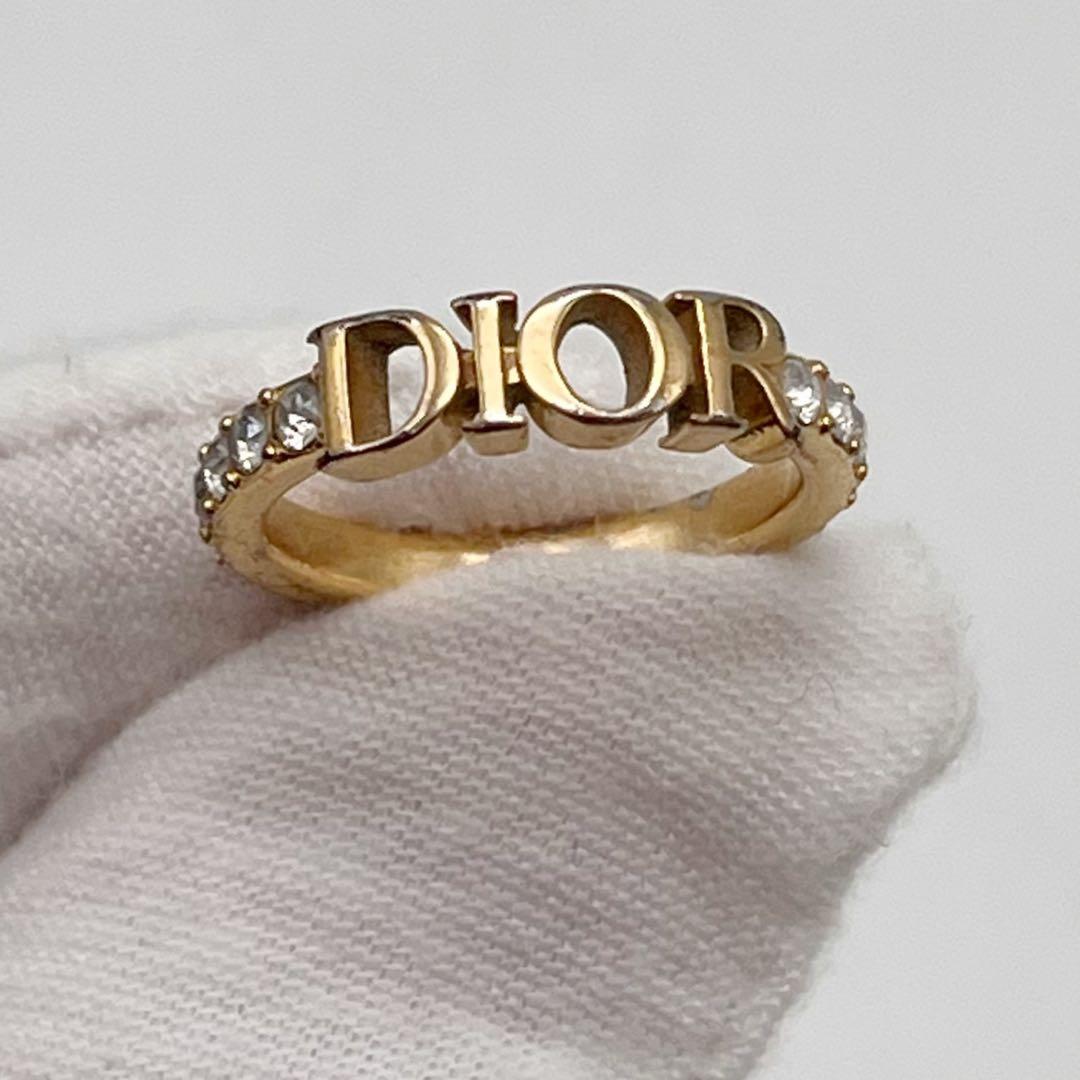 DIOR ディオール　ディオレボリューションリング 指輪　ゴールド　S 10号